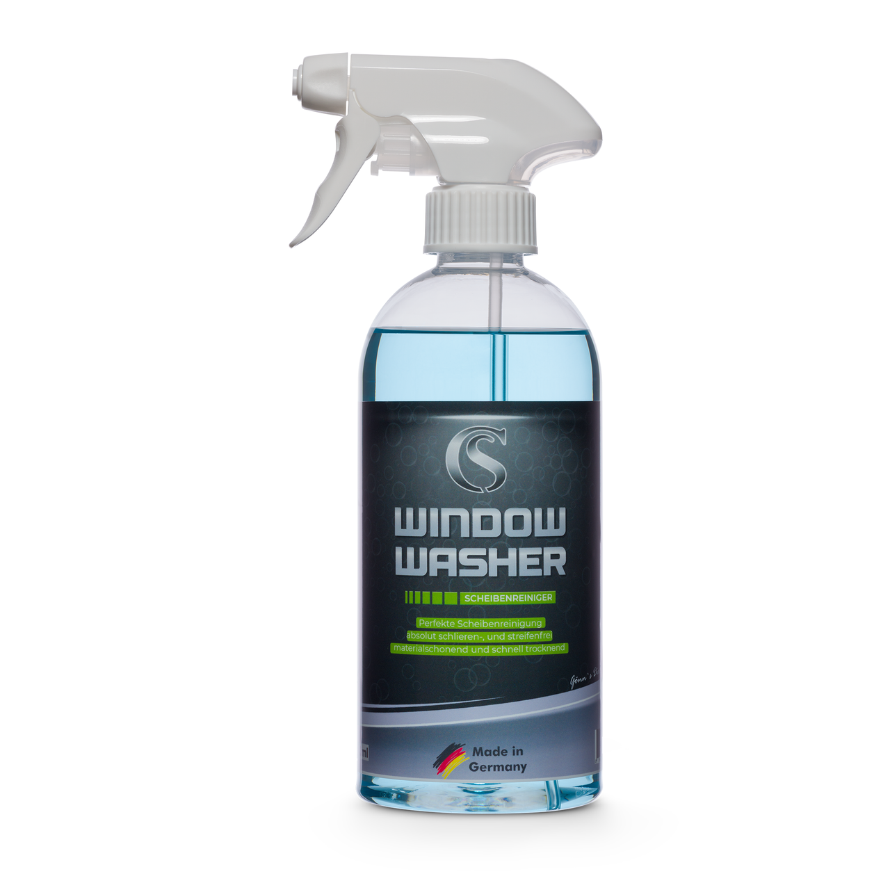 Car Sense Window Washer Autoglasreiniger 0,5 L Fensterreiniger I Autopflege Reinigung von Fahrzeugscheiben innen und außen I streifenfrei für den perfekten Durchblick