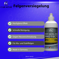 Thumbnail for Rim Sealing Protect Felgen-Versiegelung mit PTFE-Technologie - Hitzebeständig und langanhaltend - Schutz vor Bremsstaub, Schmutz, Wasser und Salz