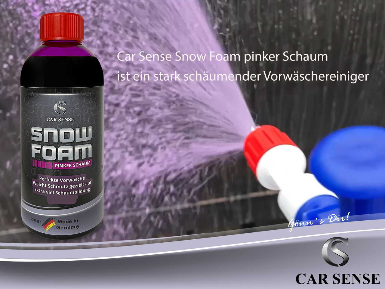 Snow Foam pinker Sprühschaum 500ml