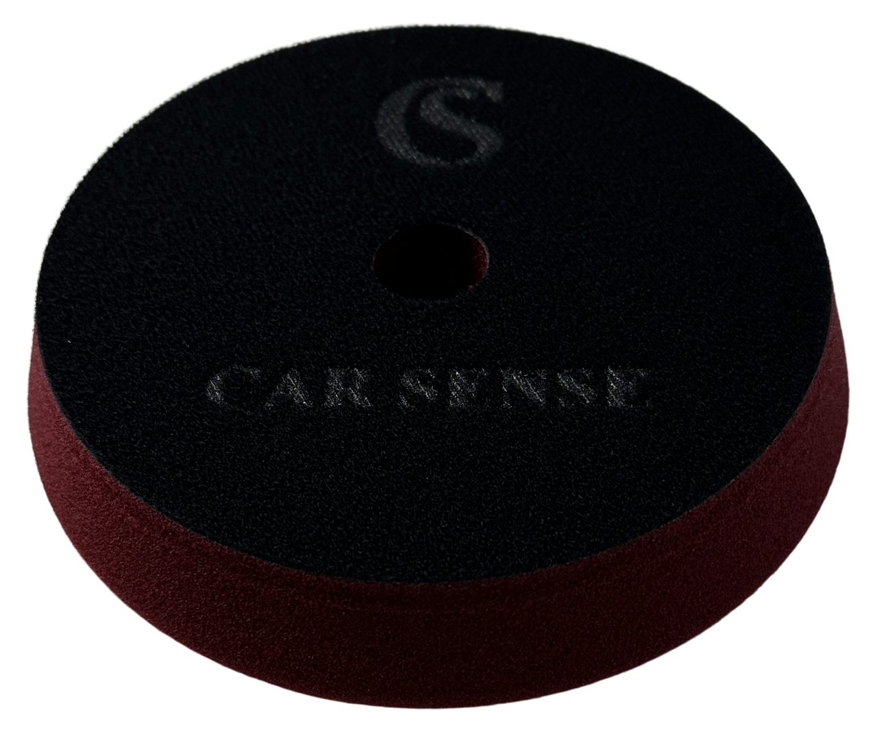 Car Sense Polishpad bordeaux (mittel bis weich) mit Zentrierloch 145/25