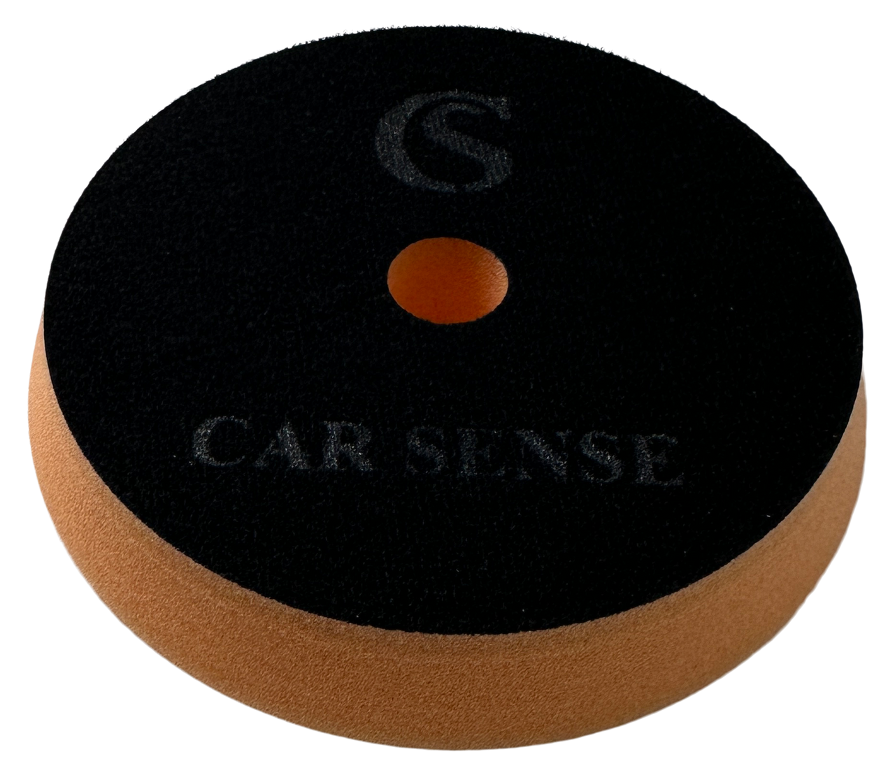 Car Sense Polishpad orange (mittel) mit Zentrierloch 145/25
