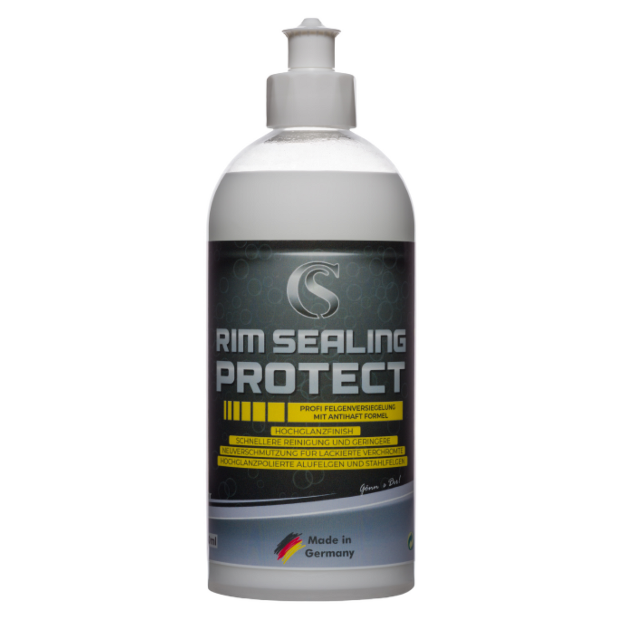 Rim Sealing Protect Felgen-Versiegelung mit PTFE-Technologie - Hitzebeständig und langanhaltend - Schutz vor Bremsstaub, Schmutz, Wasser und Salz