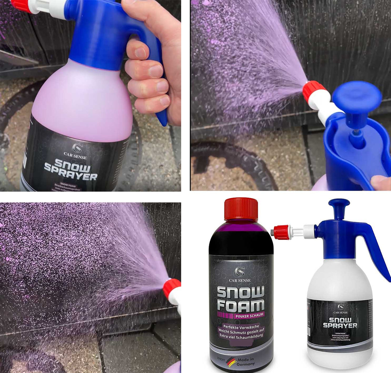 Snow Foam pinker Sprühschaum 500ml