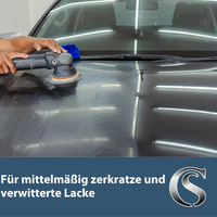 Thumbnail for Car Sense Polish Medium Cut Hochwertige 1-Step Politur und Schleifpaste | Entfernt mittlere Kratzer und Hologramme | Hohe Abtragung und langanhaltender Glanz | Für alle Lackarten geeignet