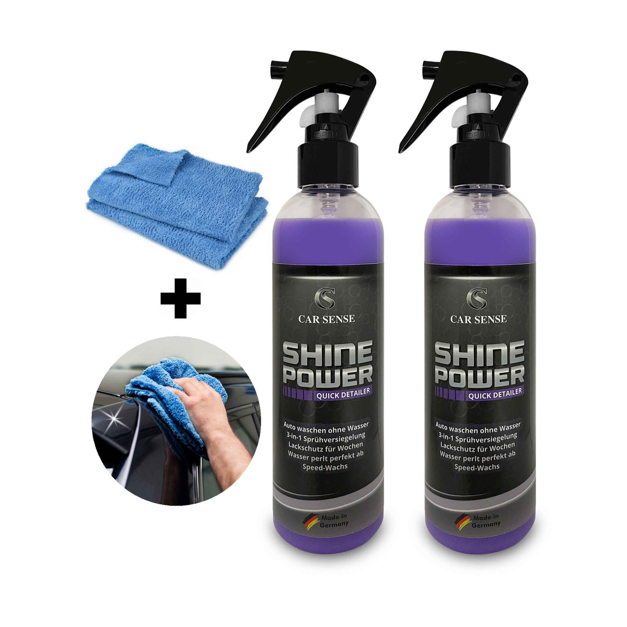 Shine Power Quick Detailer 2er Set