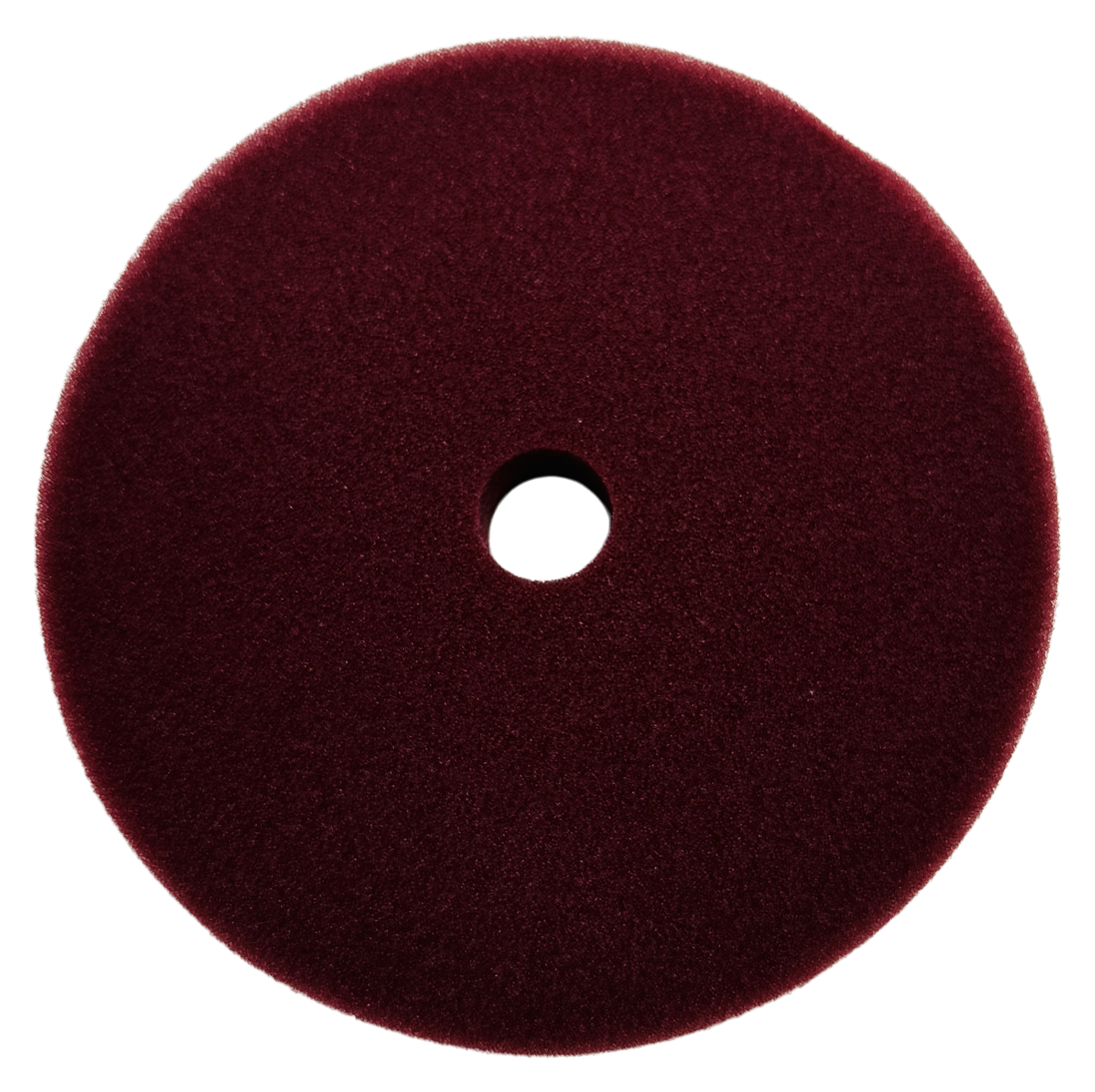 Car Sense Polishpad bordeaux (mittel bis weich) mit Zentrierloch 145/25