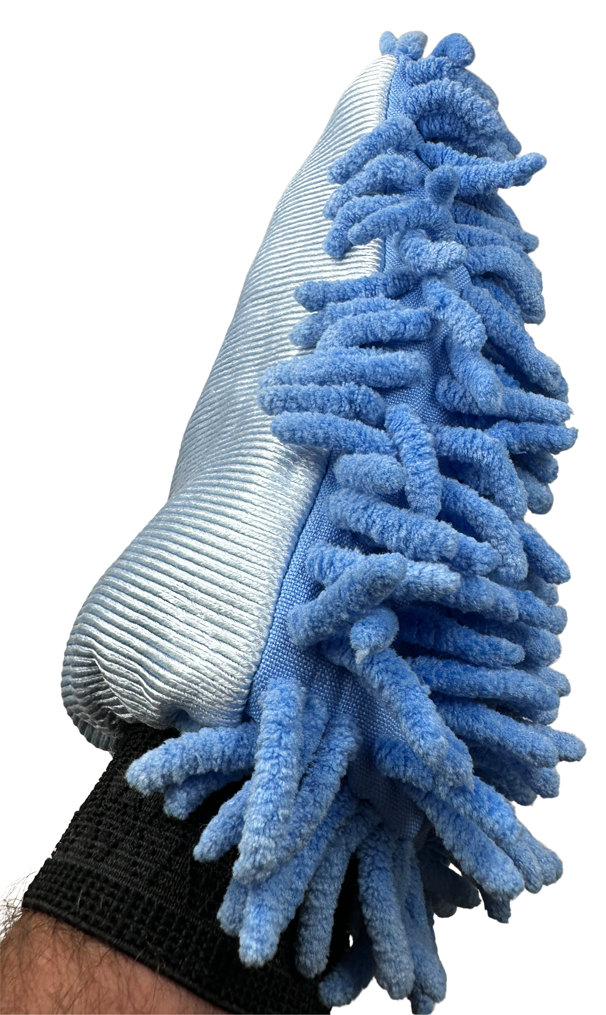 Mikrofaser-Handschuh blau