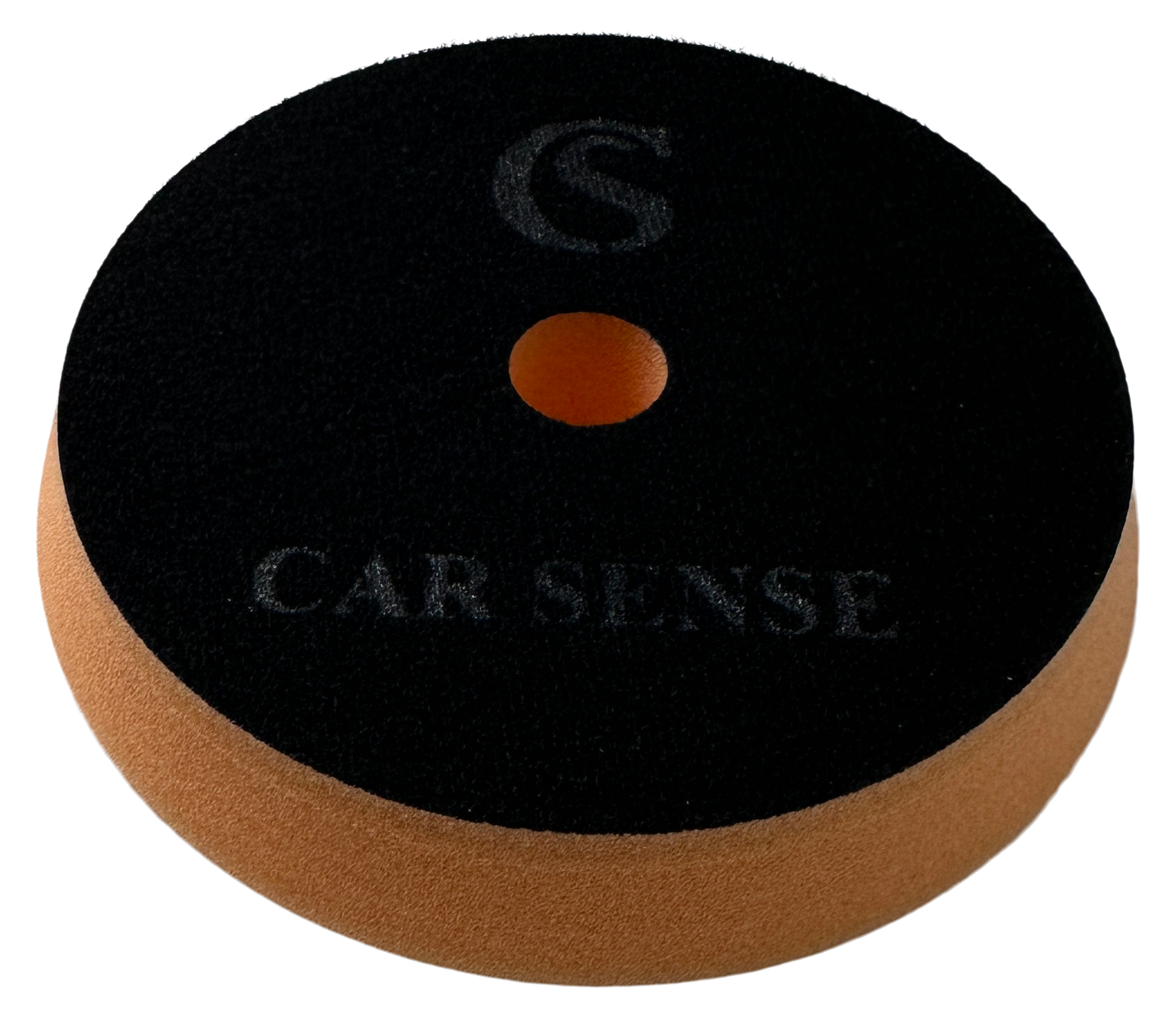 Car Sense Polishpad orange (mittel) mit Zentrierloch 145/25
